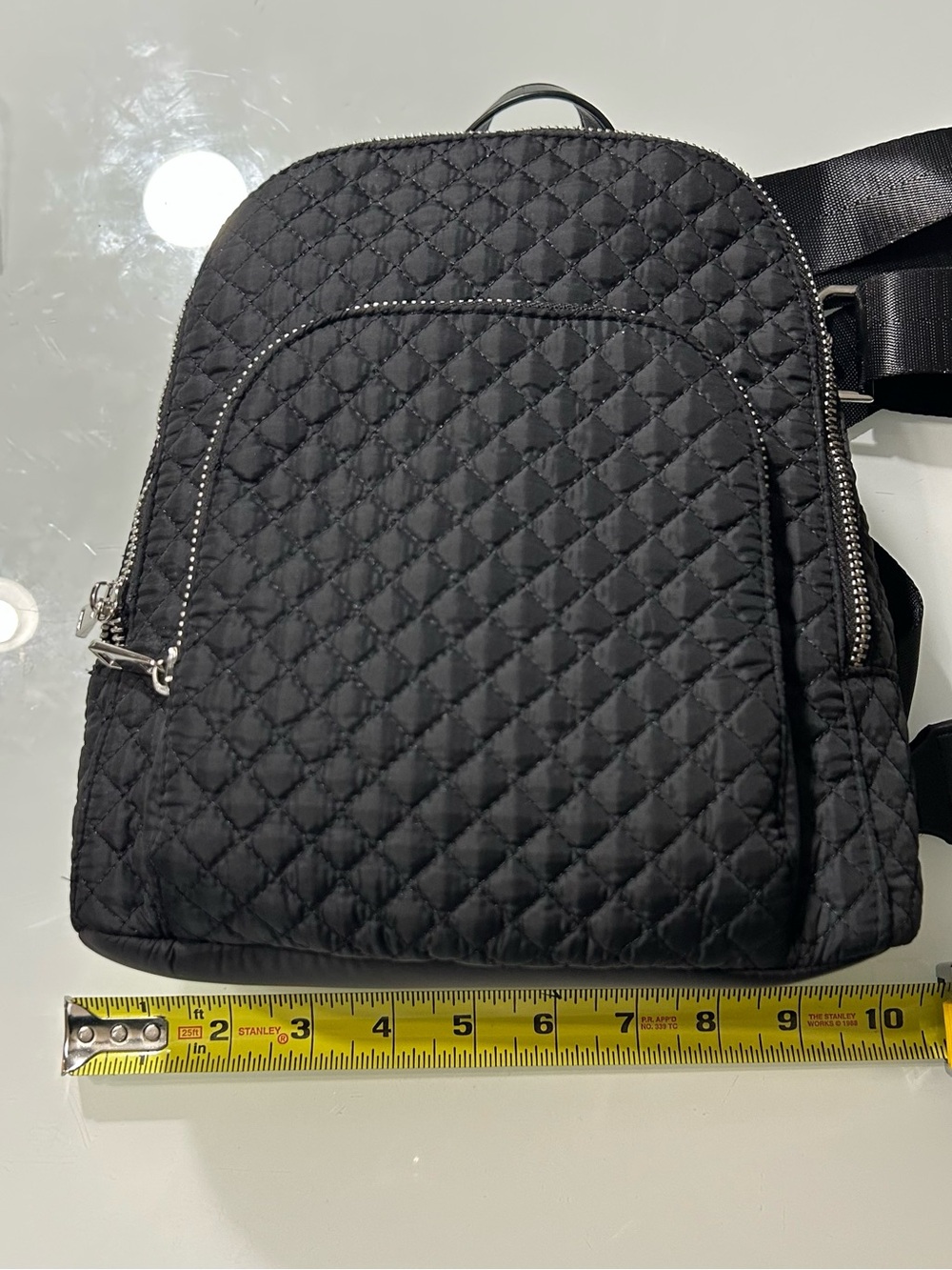 Cynthia Rowley Quilted Black Mini Backpack NWOT - Picture 4 of 8